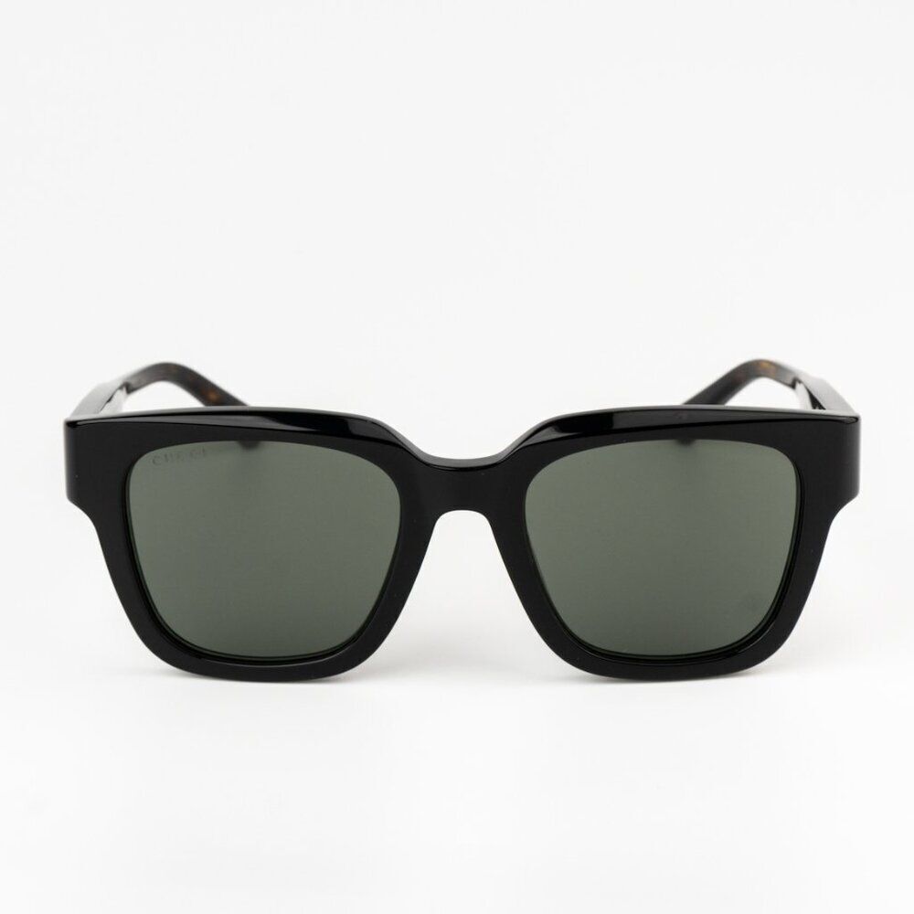 NEW Gucci GG1670SK 001 Black Havana Grey Unisex Square Sunglasses GG 1670SK - Picture 3 of 10